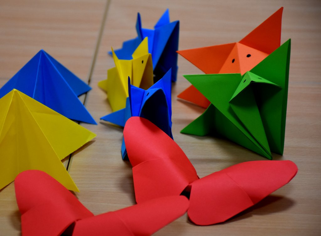 F4: Ferie w bibliotece. Warsztaty origami