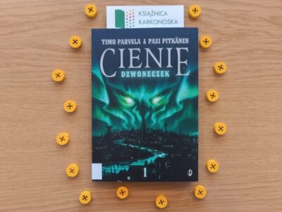 „Cienie. Dzwoneczek” Timo Parvela i Pasi Pitkänen (graficzno-tekstowa powieść fantastyczno-realistyczna 12+, 168 str., 2021)