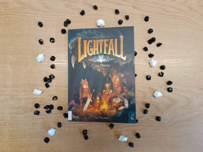„Lightfall. Tom 3. Czas Mroku” scenariusz i rysunki: Tim Probert (komiks fantasy 10+, 256 str., 2024)