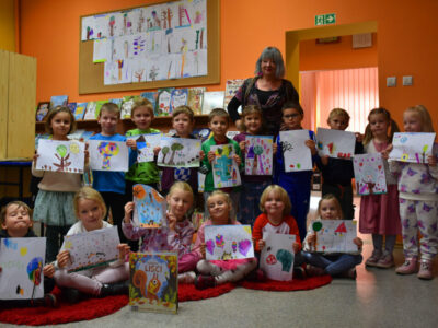 F4-Tygryski czytają o jesieni