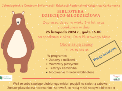 Dzień Pluszowego Misia w Bibliotece