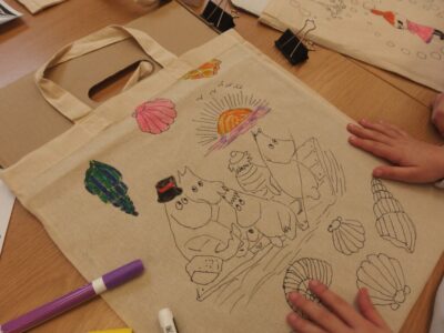 BDM: W świecie Muminków – Eko-torba Włóczykija – ferie w bibliotece