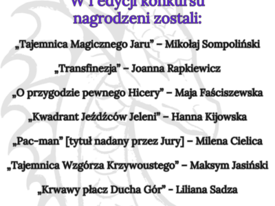BDM: „Fantastycznie o Jeleniej Górze” – ogłoszenie wyników konkursu