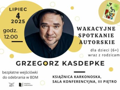 Grzegorz Kasdepke – spotkanie autorskie