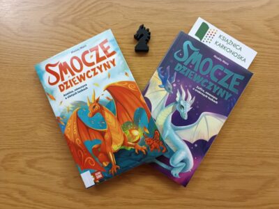 Seria: „Smocze Dziewczyny” Maddy Mara (a właściwie Hilary Rogers i Meredith Badger); ilustracje: Thais Damião (powieść 7+, każda po 141 str., 2025)