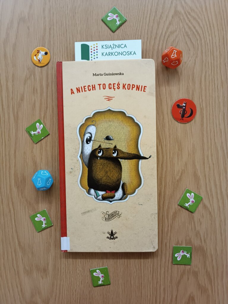 „A niech to gęś kopnie” tekst: Marta Guśniowska; ilustracje: Robert Romanowicz (opowiadanie 6+, 93 str., 2017)