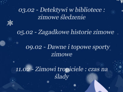 Ferie w Filii nr 4 w Cieplicach