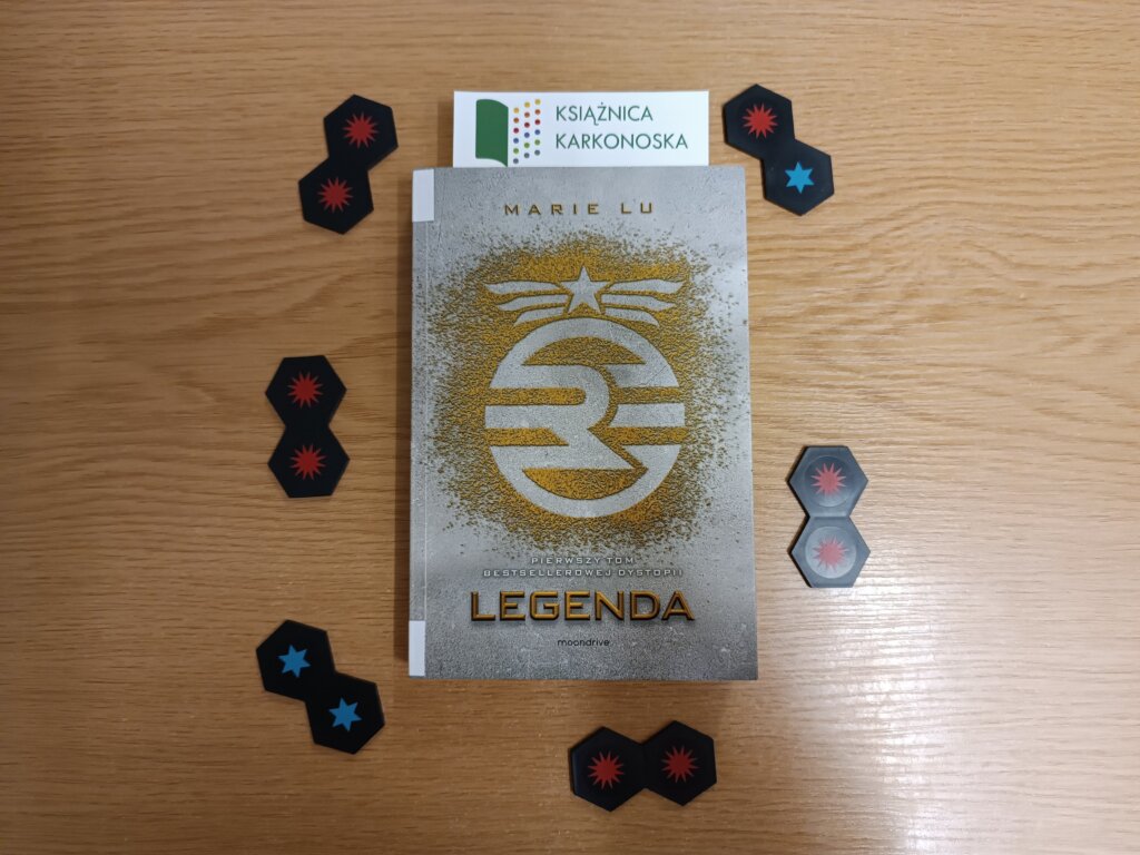 „Legenda” Marie Lu (powieść SF – dystopia 14+, 346 str., 2022)