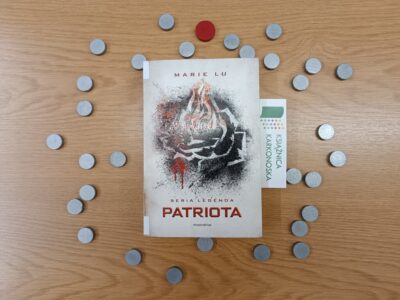 „Patriota” Marie Lu (powieść SF – dystopia 14+, 384 str., 2022)