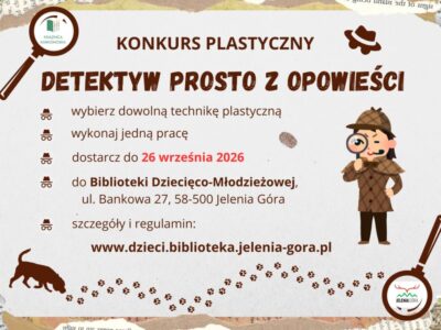 Konkurs plastyczny „Detektyw prosto z opowieści”